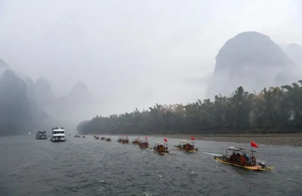 雨雾漓江,广西桂林天气预报里的山水柔情 雨雾漓江,广西桂林天气预报里的山水柔情